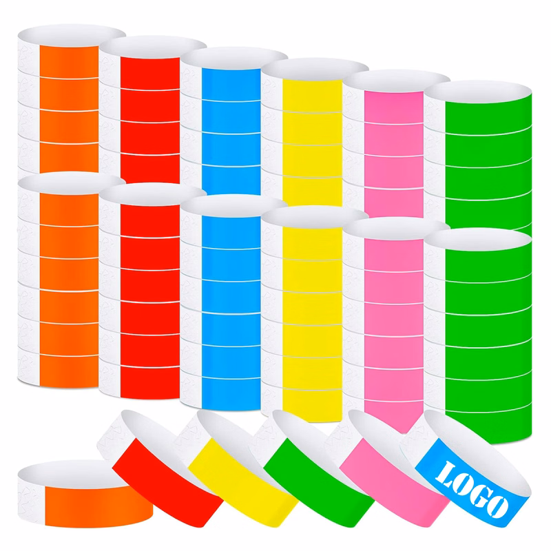 Waterproof Tear Resistant Paper Bracelets