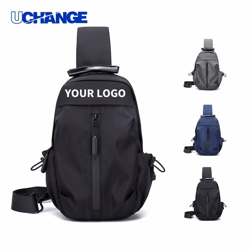 Water Resistant Crossbody Shoulder Bag Organizer with USB Port 11.8 Inch