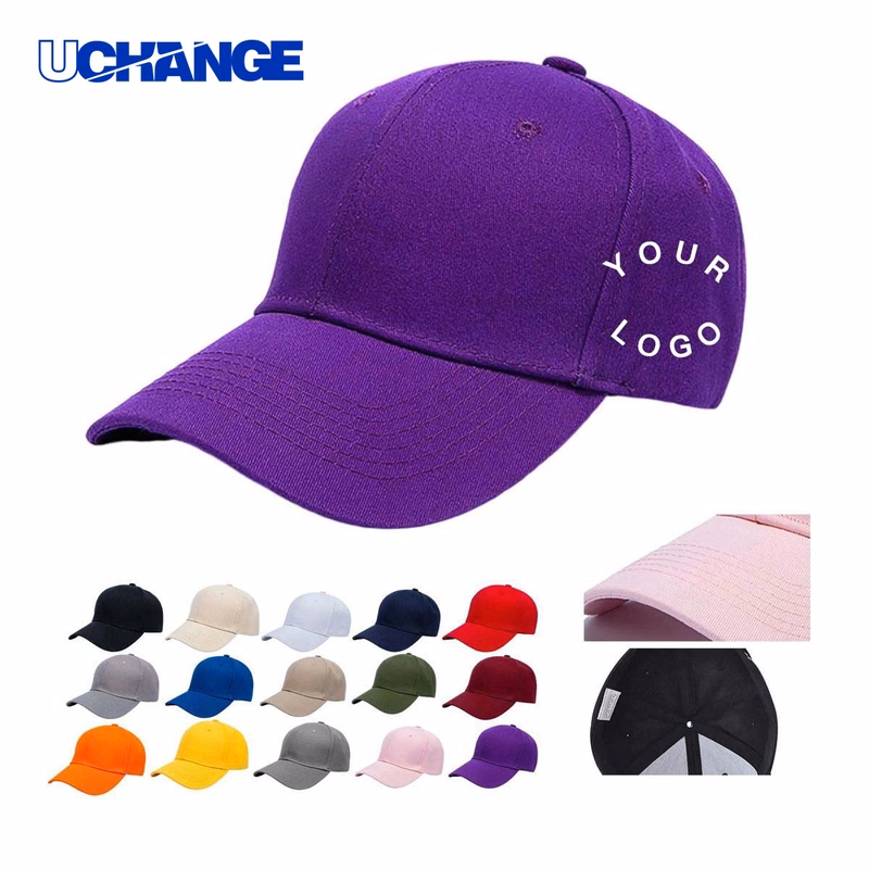 Cotton Polyester Sport Cap Headwear with Adjustable Strap for Outdoor Use