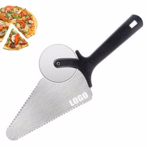 Multi Function Spatula With Pizza Roller Cutter