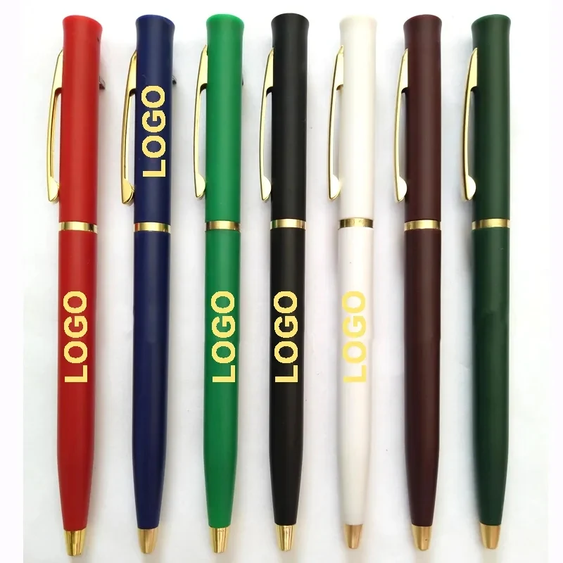 Gold Trim Hotel Twister Pen 1
