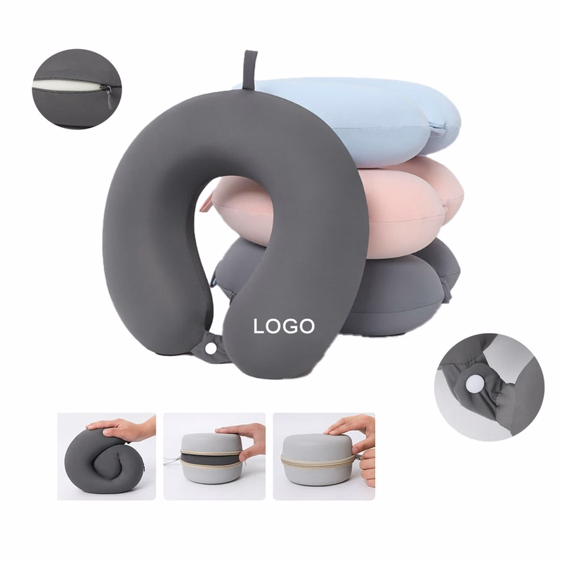 Memory Foam Cool Travel Portable U-Shaped Pillow