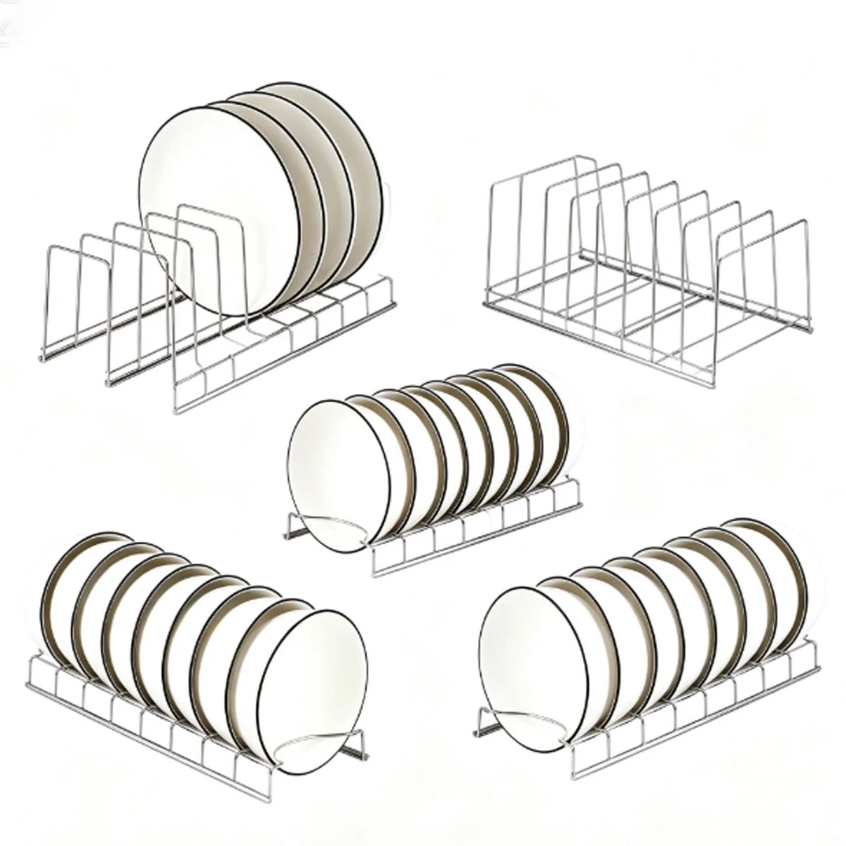 Countertop drain storage rack 1