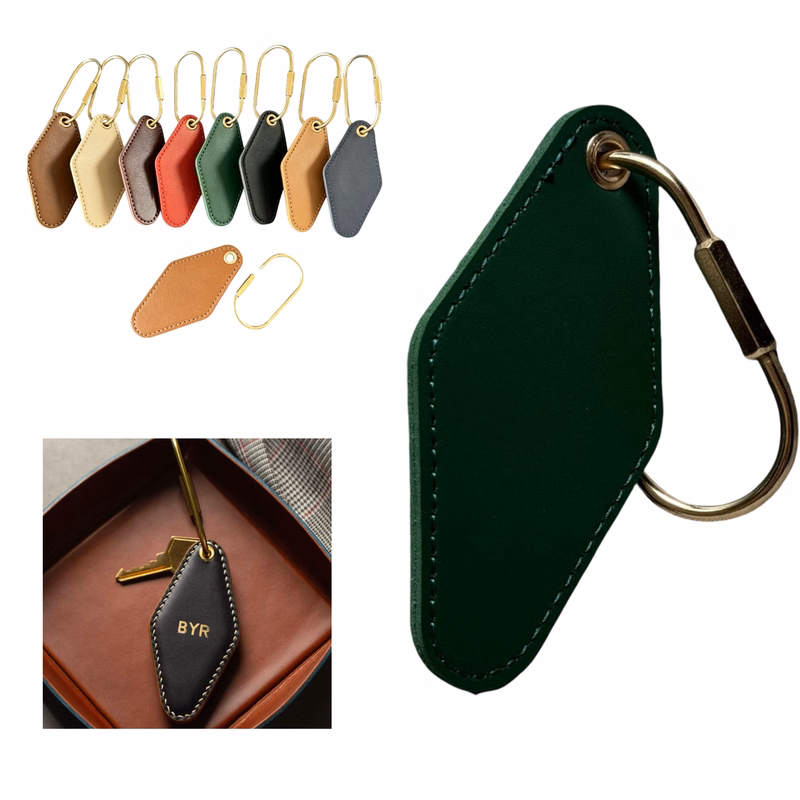Leather Style Key Holder