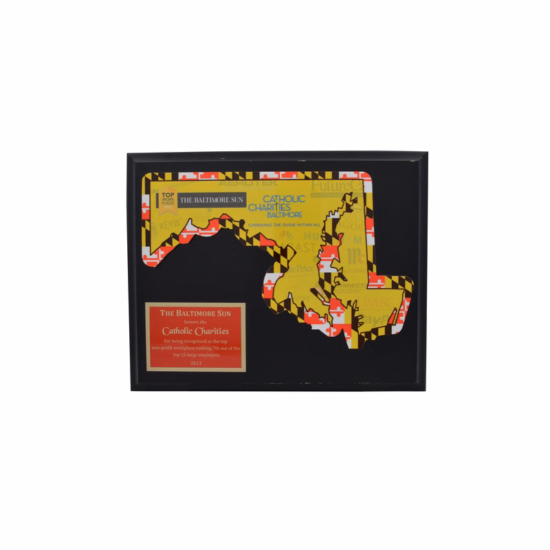 Custom Color Cut-Out Plaque