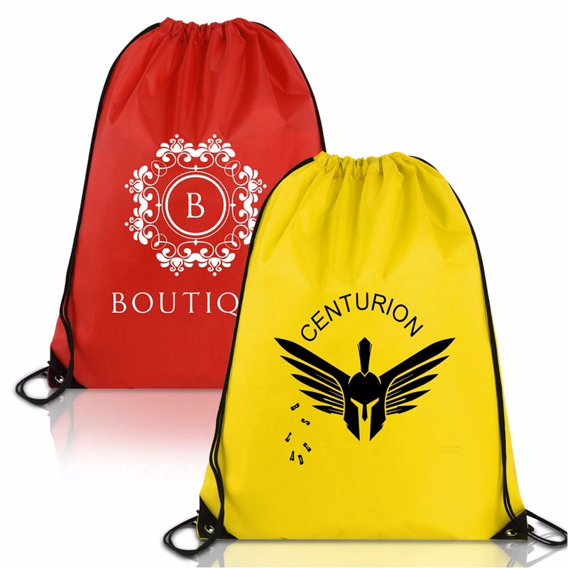 Large Drawstring School Backpack ( 20" X 17" )