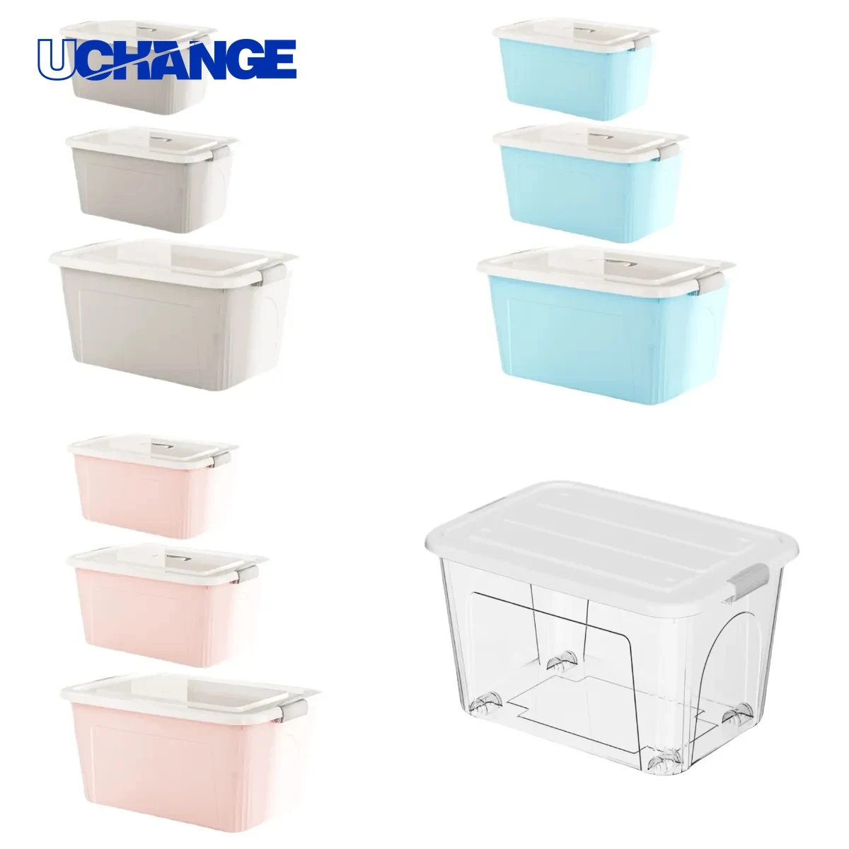 Storage Box with Secure Lid Design 1