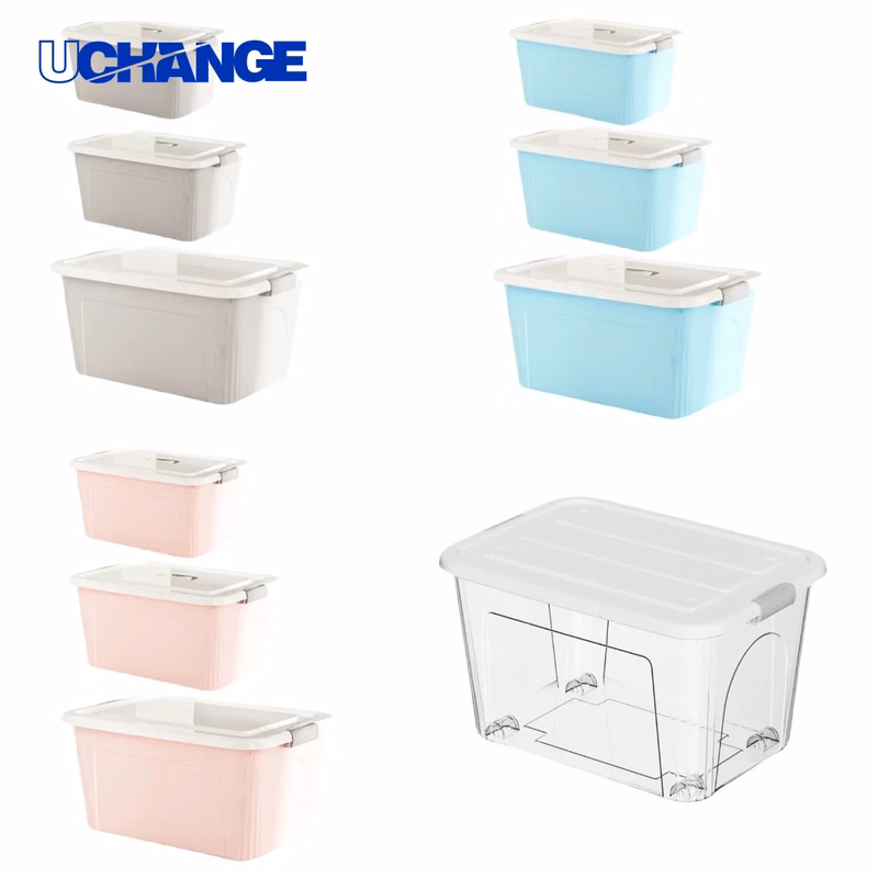 Storage Box with Secure Lid Design