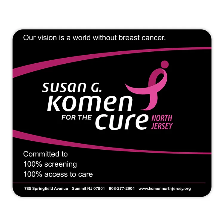 Mouse Carpet Antimicrobial Fabric Mouse Pad (8"x9.5"x1/8") 1