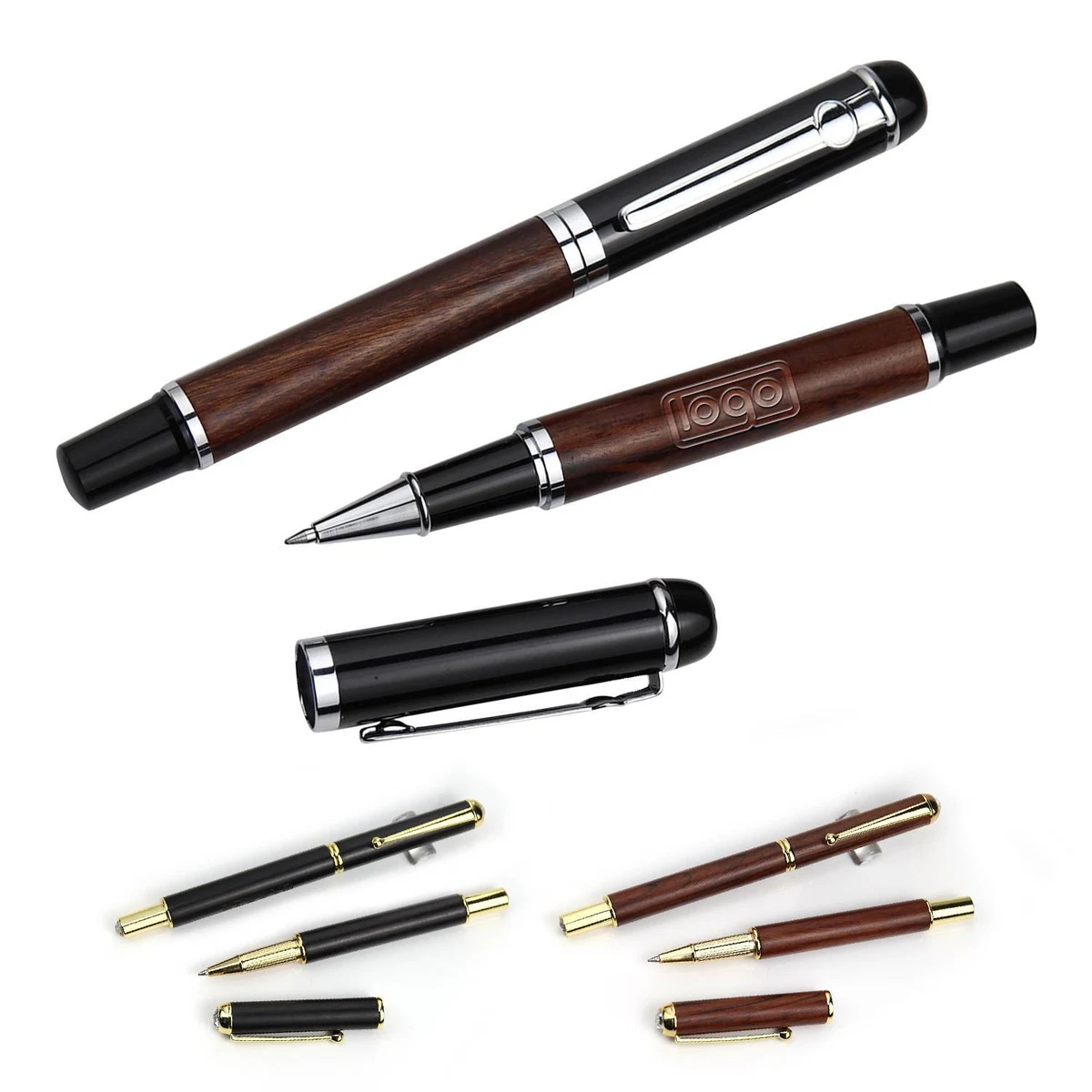 Metal Wooden Ballpoint Pen Premium Gift 1