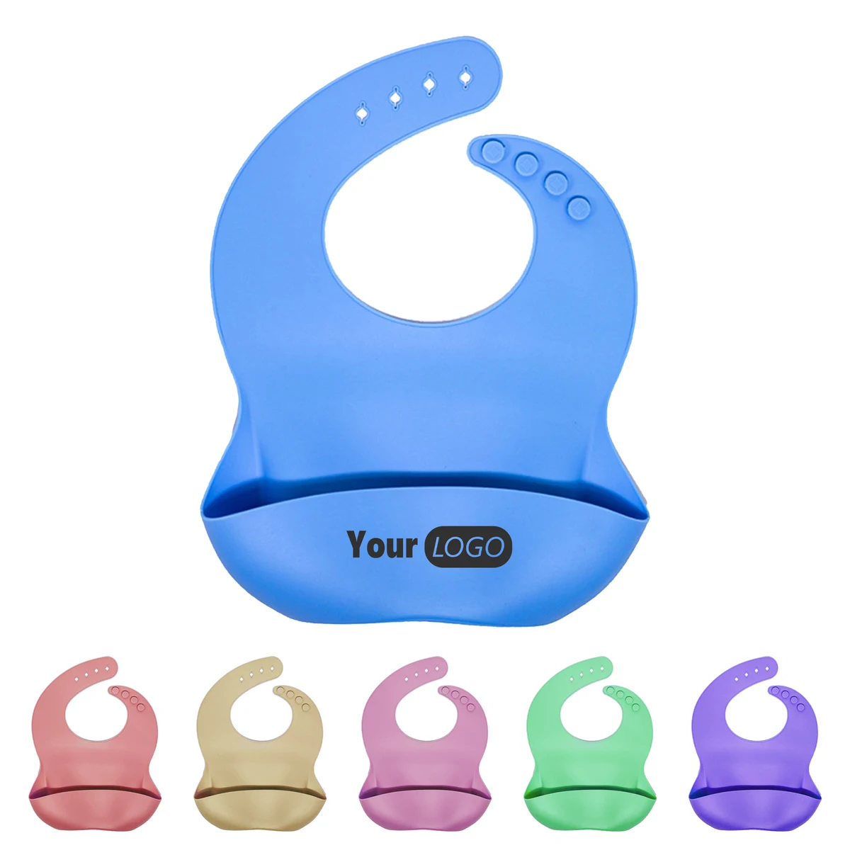 Silicone Adjustable Baby Bib ?C Mess-Free Mealtime 1
