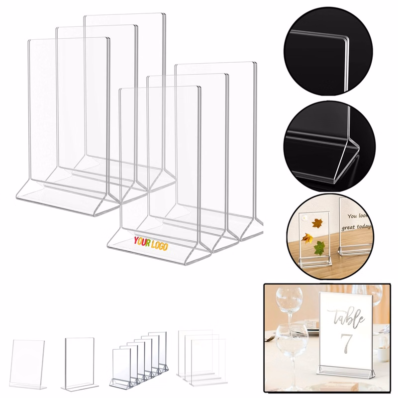 Clear Acrylic Sign Holder