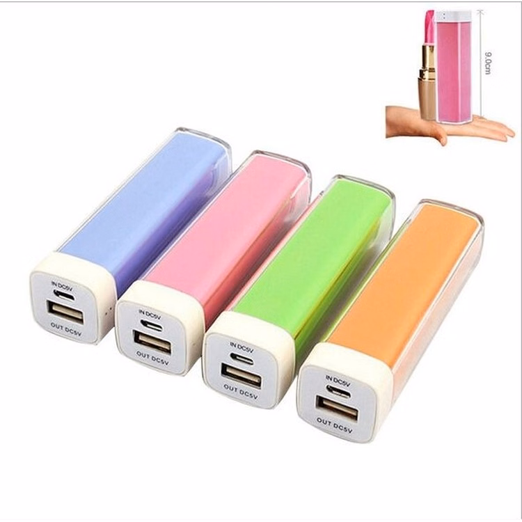 2600mAh Power Bank Charger- Portable & Pocket Sized