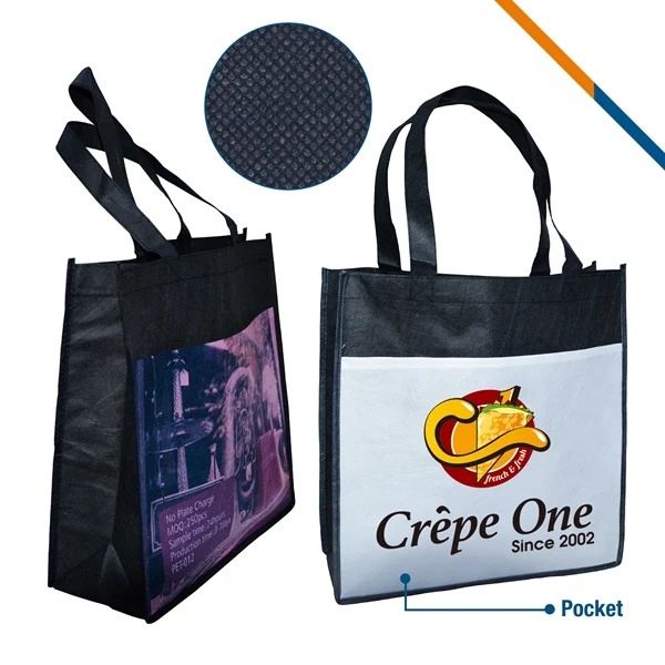 Hunter Shopping Bag for Work, School and Travel, custom tote bag with logo imprint 1