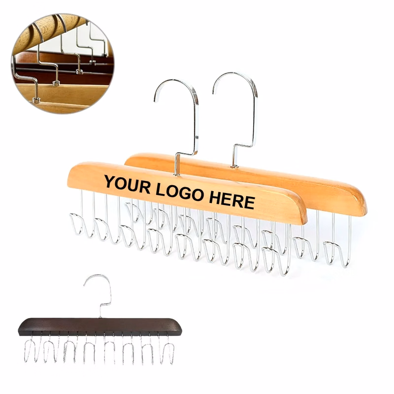 Solid Wood Eight Hook Drying Rack