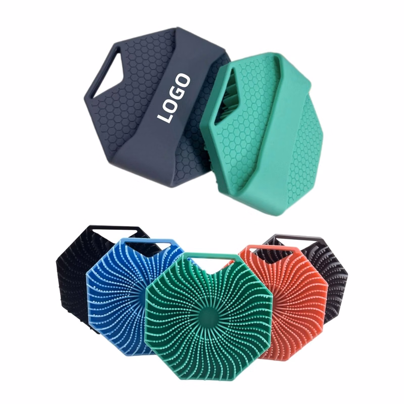 BPA-Free Silicone Refillable Bath Brush