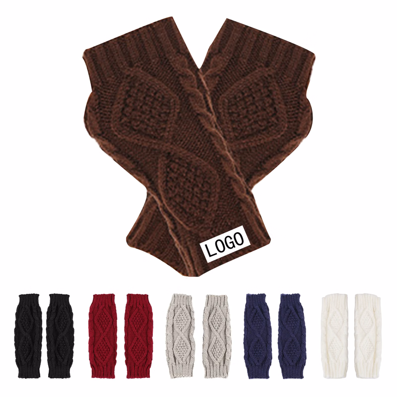 Winter Knit Fingerless Gloves