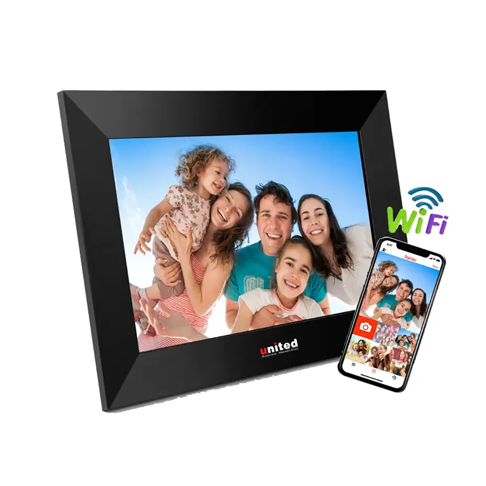 8" Smart Wi-Fi Digital Photo Frame – Instantly Share Images & Videos Anywhere Remotely 1