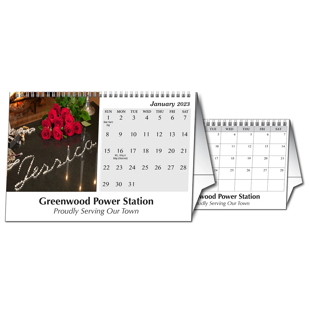 Personalized Tent Desk Calendar 1