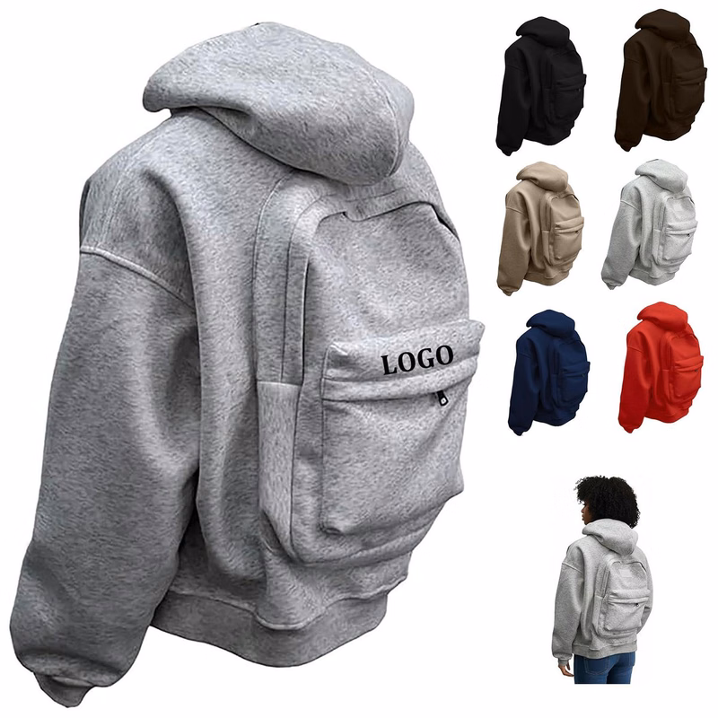 Unisex Hoodie with Backpack