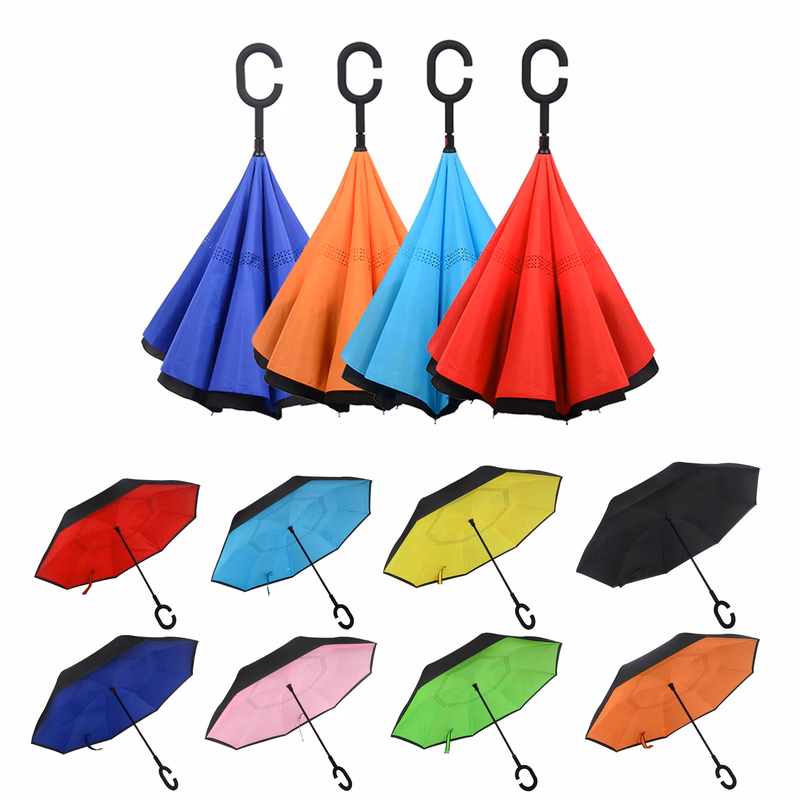 49" Arc Inverted Reverse Umbrella MOQ50