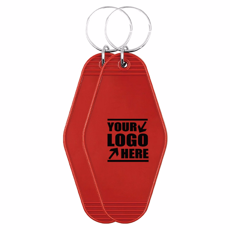 Diamond Tag Hotel Keychain