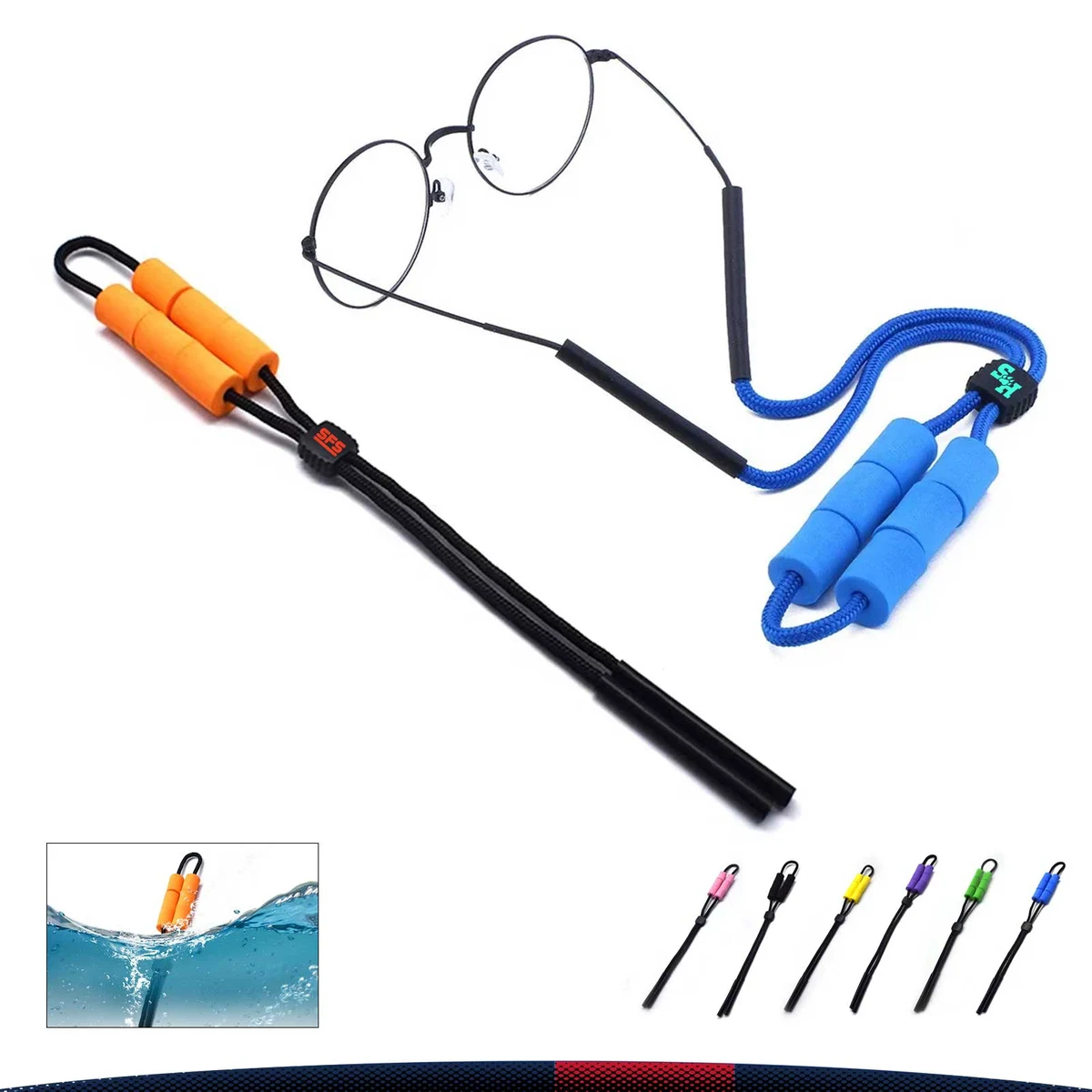 Blasker Floating Foam Eyeglasses Strap 1