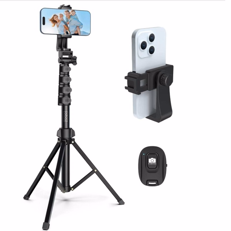 Remote Control Rotating Phone Camera Tripod