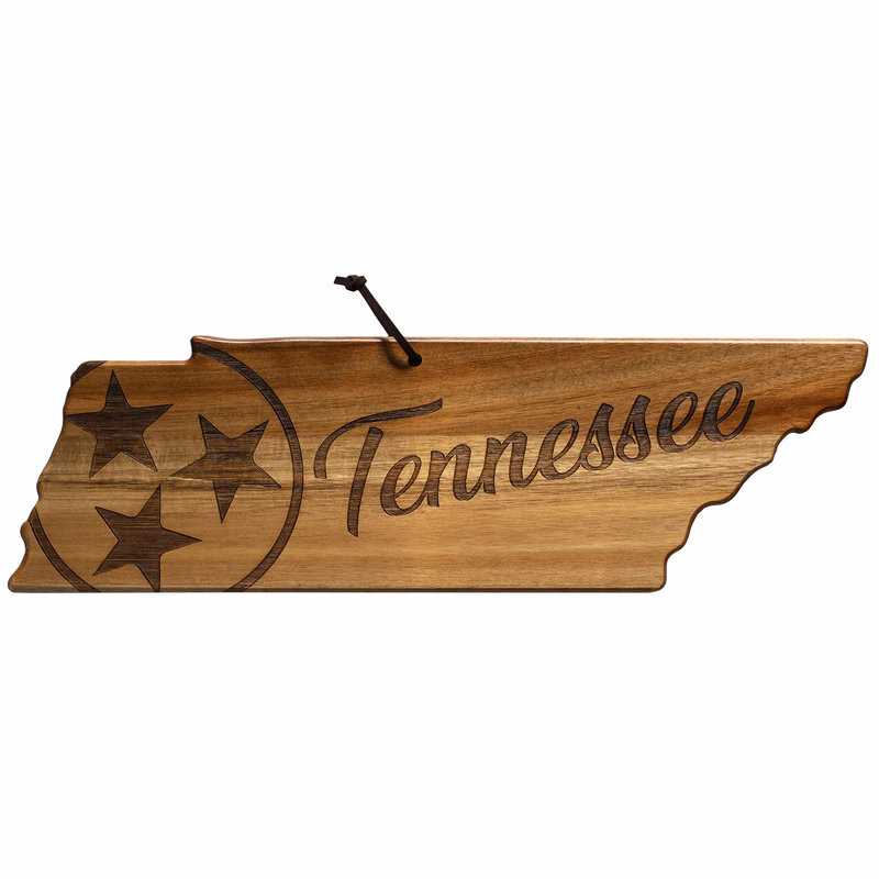 Rock & Branch® Origins Series Tennessee State Shaped Wood Serving and Cutting Board