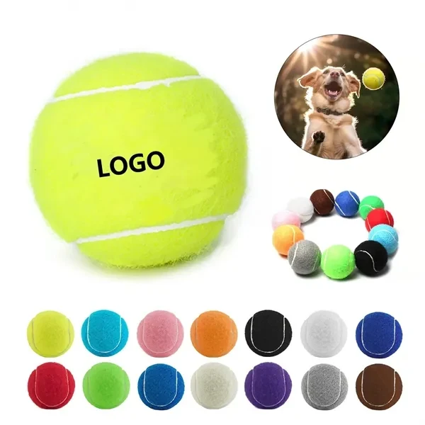 Custom 2.5 Inch Pet Fetch Tennis Ball Toy — Vet Pet Store Promotional Item 1