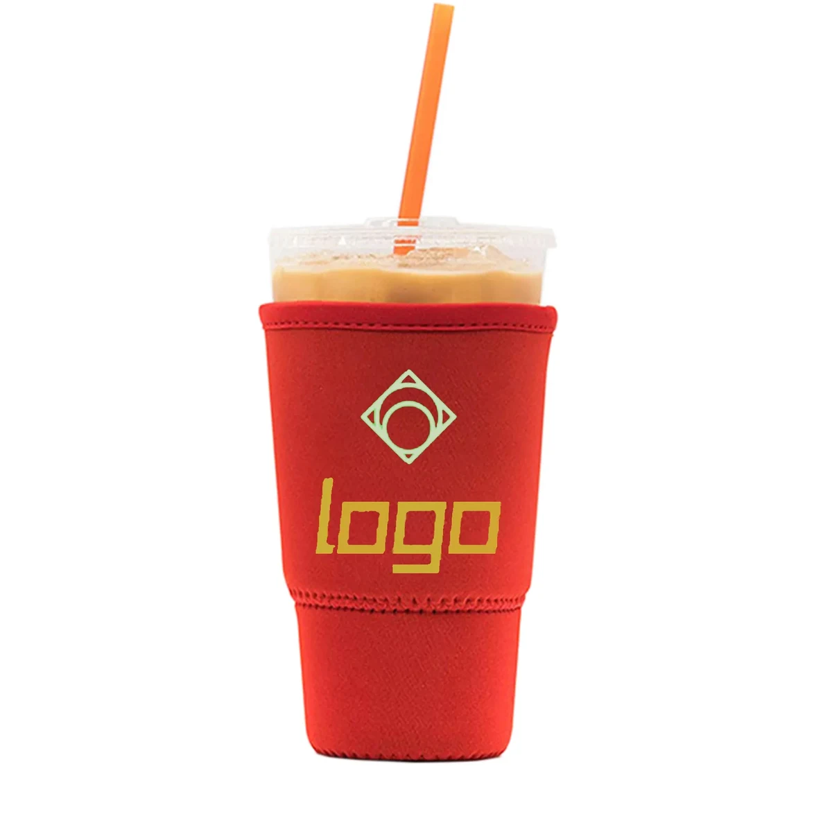Reusable Neoprene Iced Coffee Sleeve 1