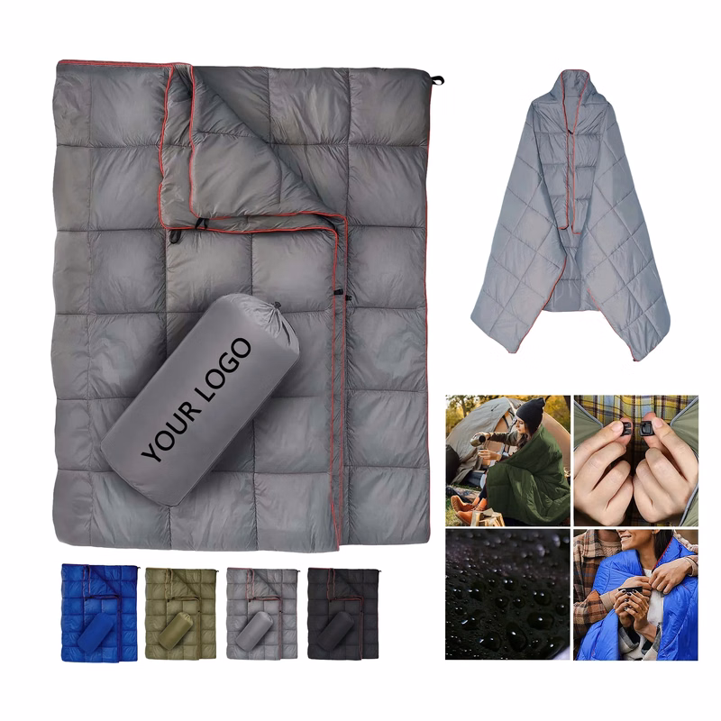 MOQ 50 Multifunctional Camping and Travel Blanket