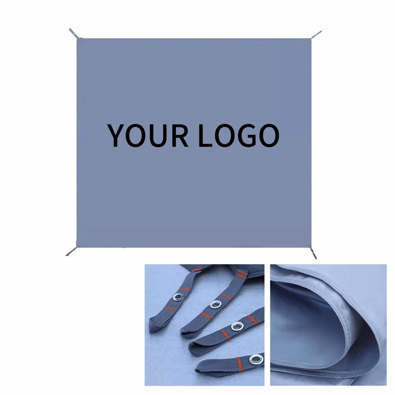 Waterproof Camping Tarp 82x82 Inch