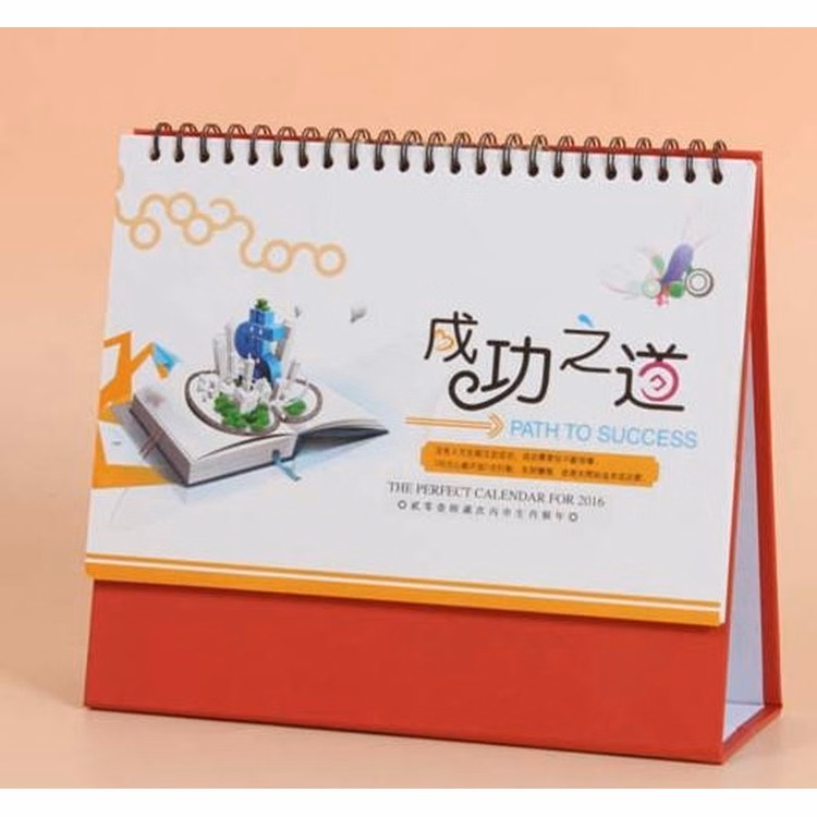 Promotional Custom Full Color Printing Desk Calendar