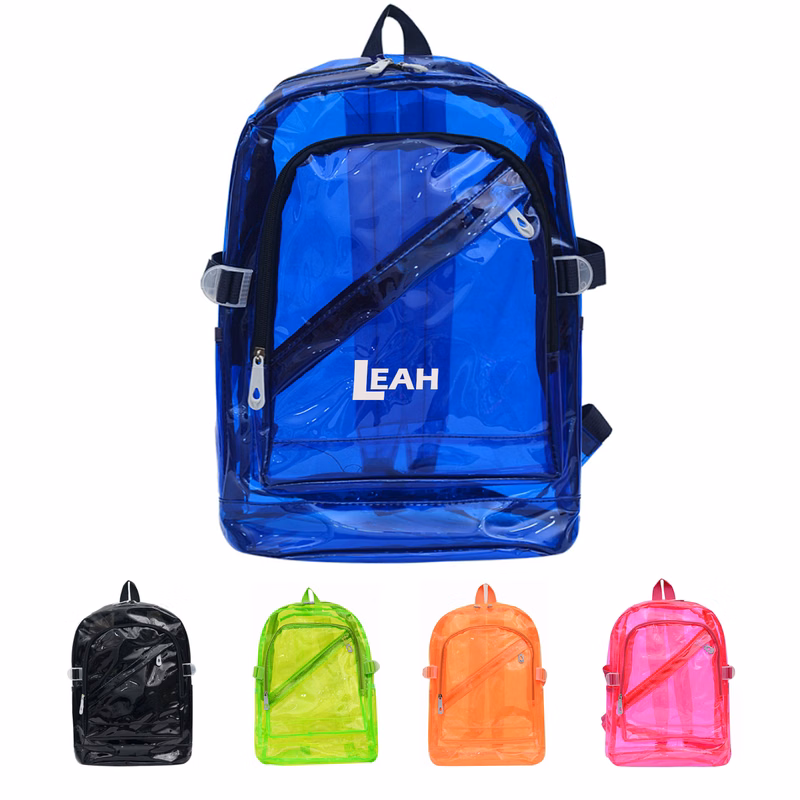 Clear Candy Color Backpack