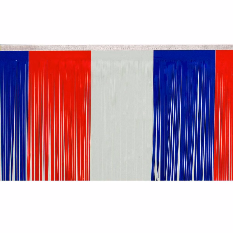 Victory Corps™ Color Block Red/White/Blue Fringe (15")