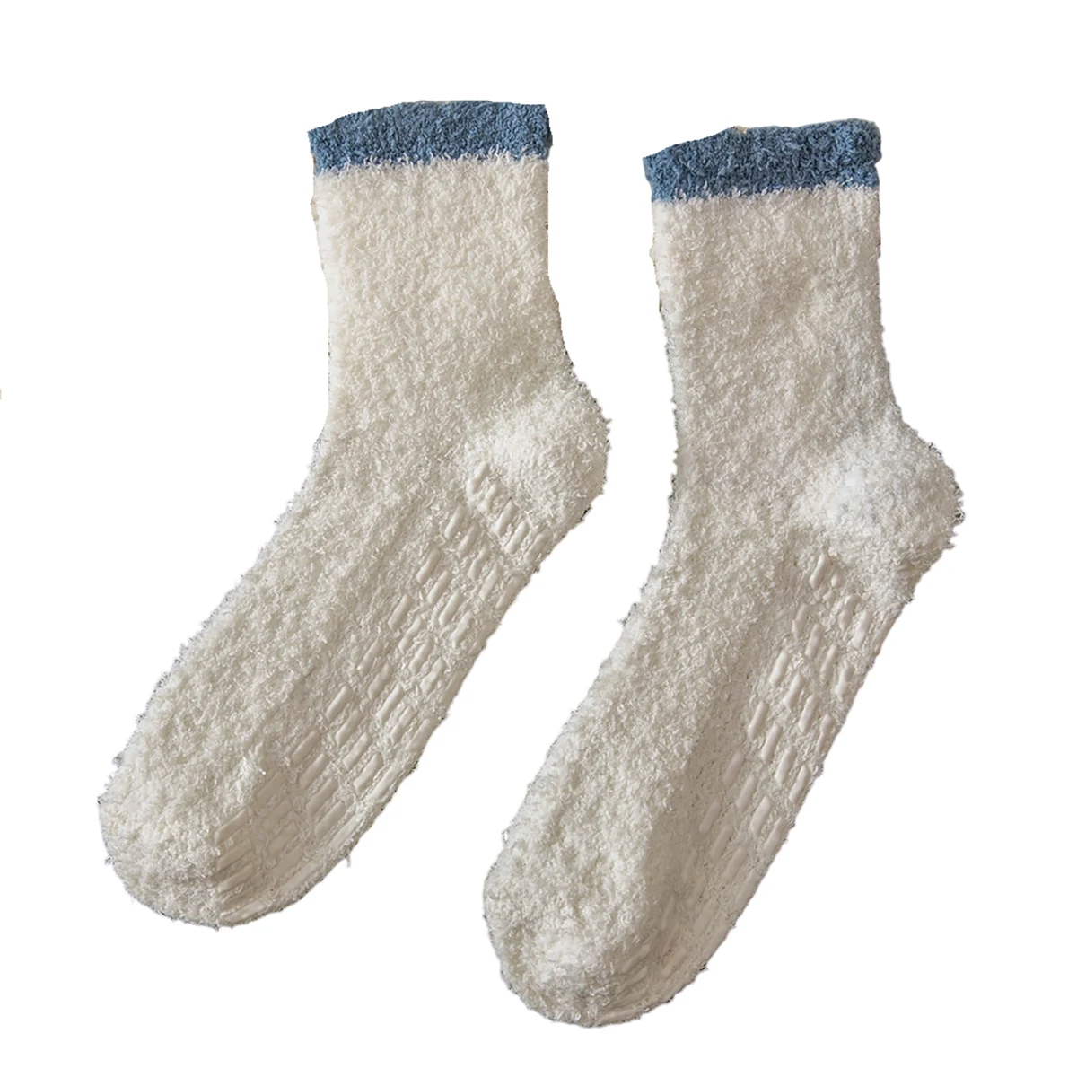 Polyester Non Slip Winter Sock Thickened Warm Grip Design 1