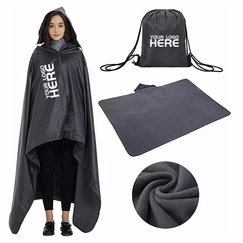 Rain Poncho Picnic beach Mat