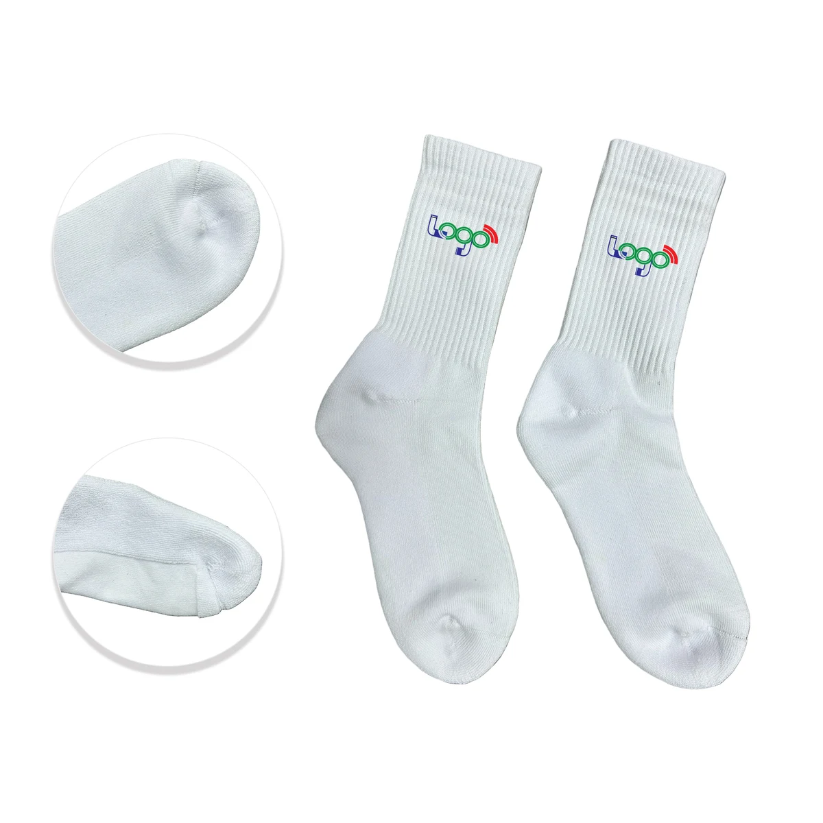 Soft Cotton Crew Sock 1