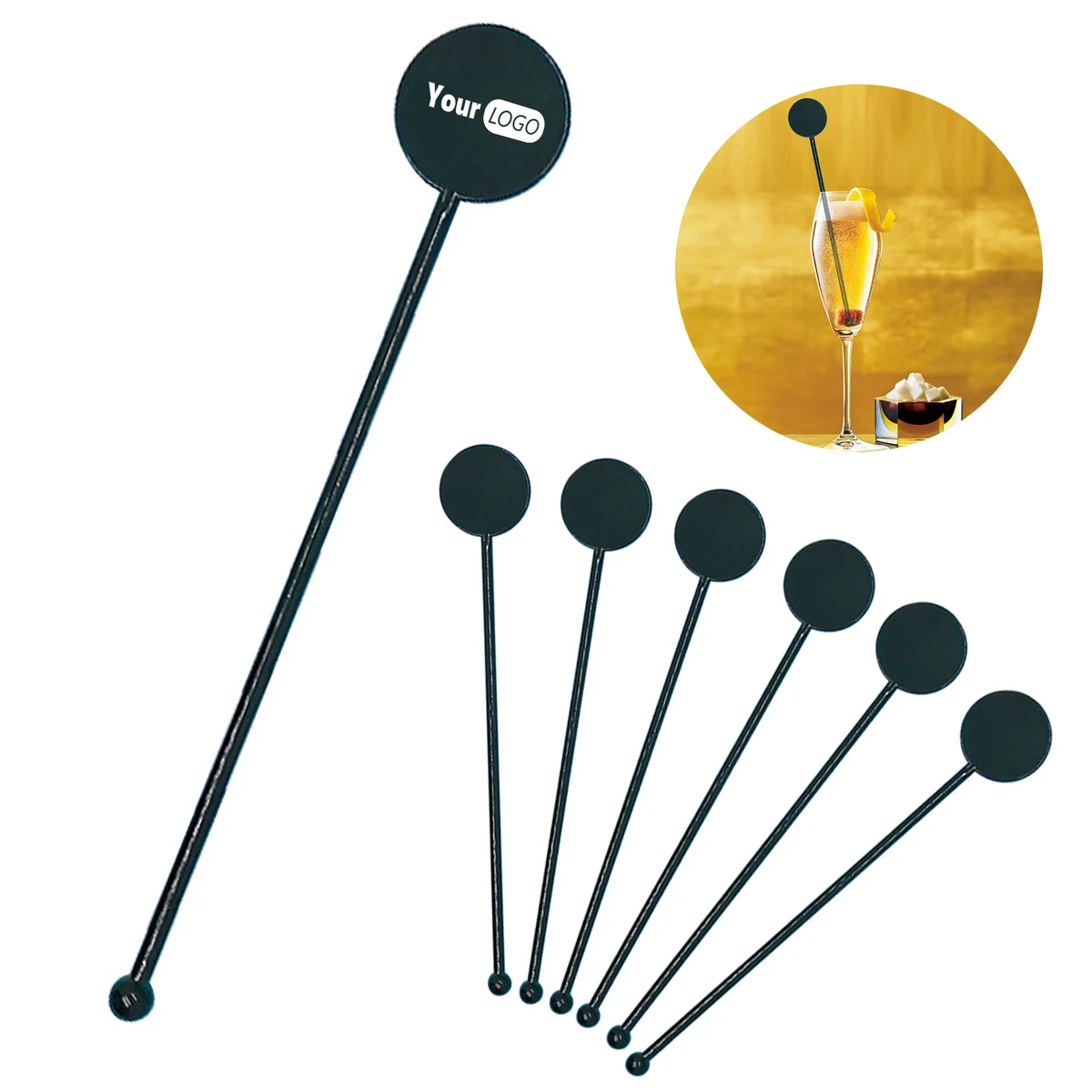 Plastic 100 Stirring Rod 1