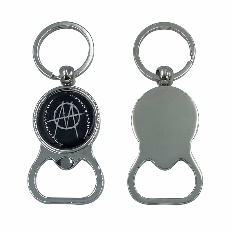 Metal Bottle Opener Keychains