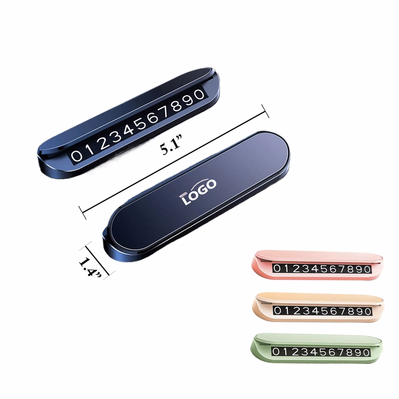 MOQ100 Car Temporary Parking Number Interior Decor