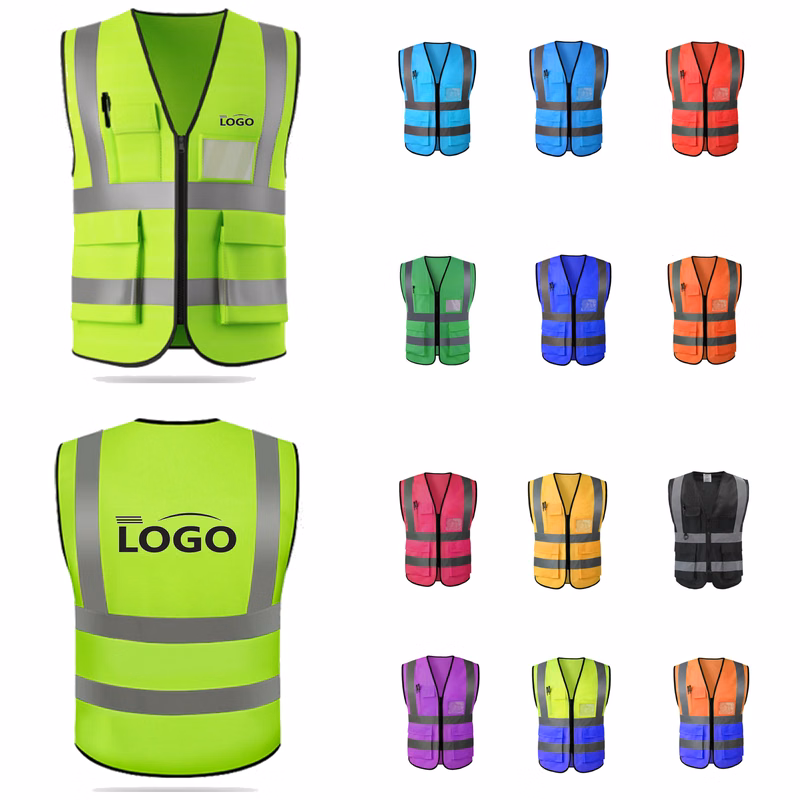 MOQ 10 Reflective Vest Safety Workwear