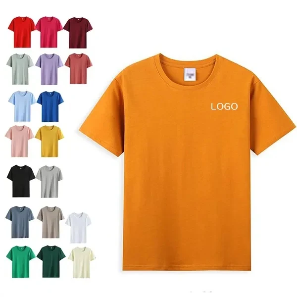 Cotton Work Tee with Short Sleeve 1