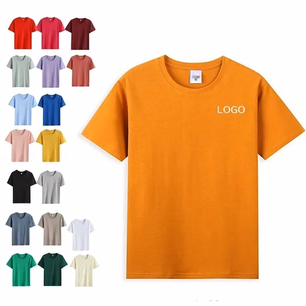 Cotton Work Tee with Short Sleeve