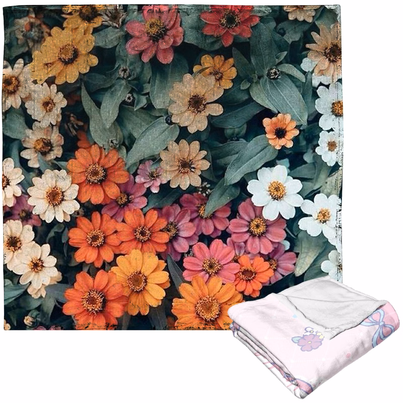 50" x 60" Plush Silk Touch Sublimation Blanket 300 GSM