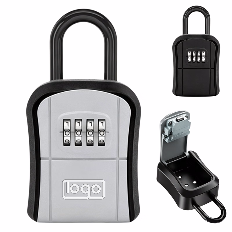 4 Digit Combination Wall Mounted Key Lock Box