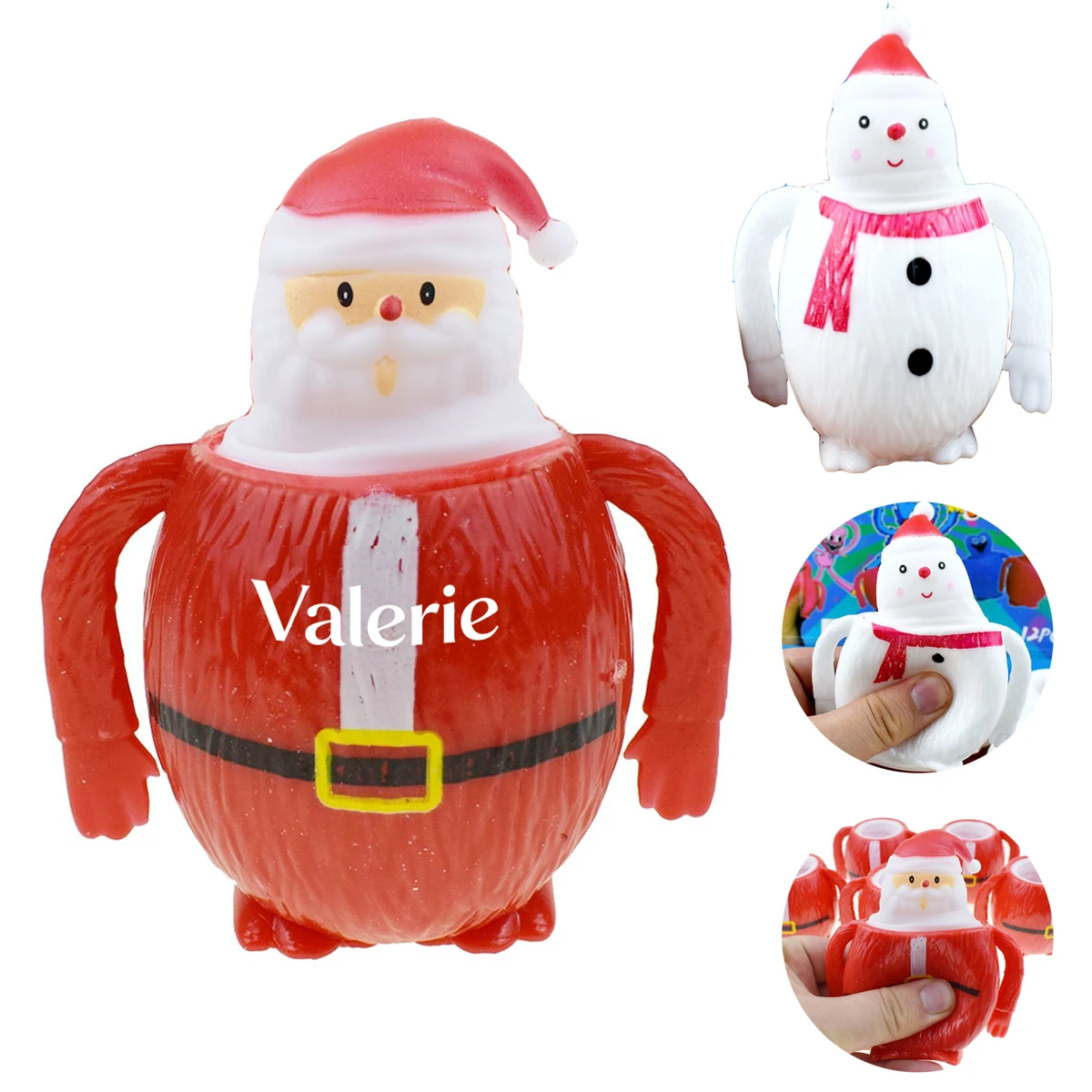 Plastic Christmas Stress Relief Toy 1