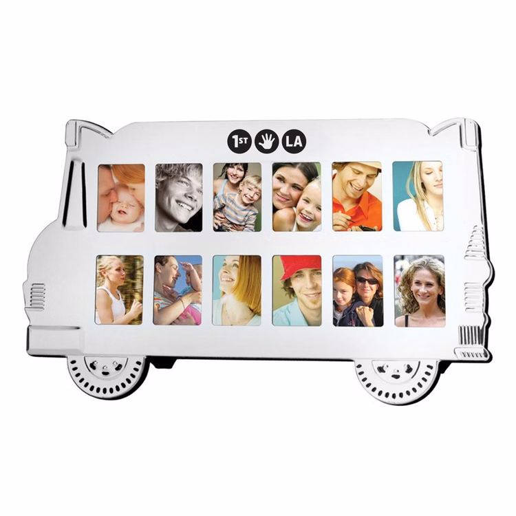 School Bus Photo Frame