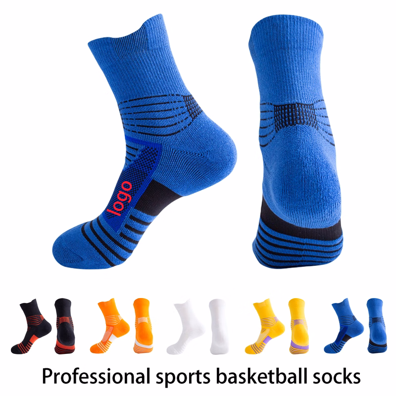 High-Quality Basketball Socks - Comfortable & Durable, Custom Logo Available